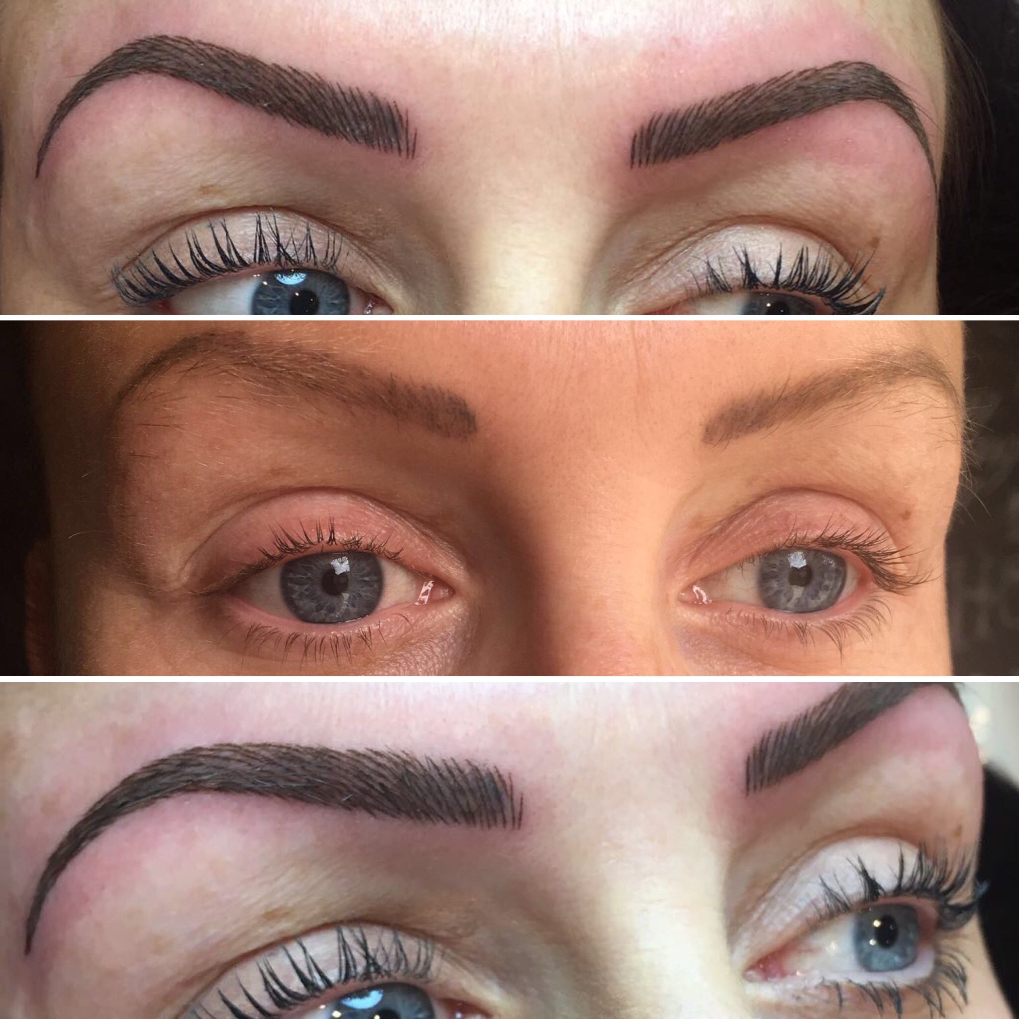 semi permanent make up eyebrows case study