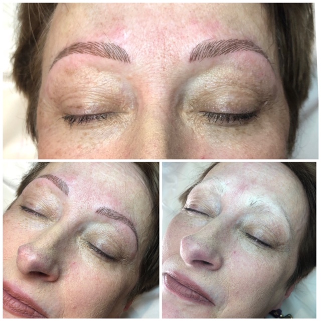 semi permanent make up eyebrows case study